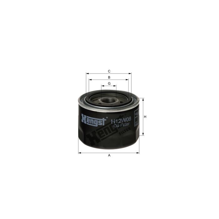 [H12W08]Hengst filter(OE#-504091563) (H12W08)