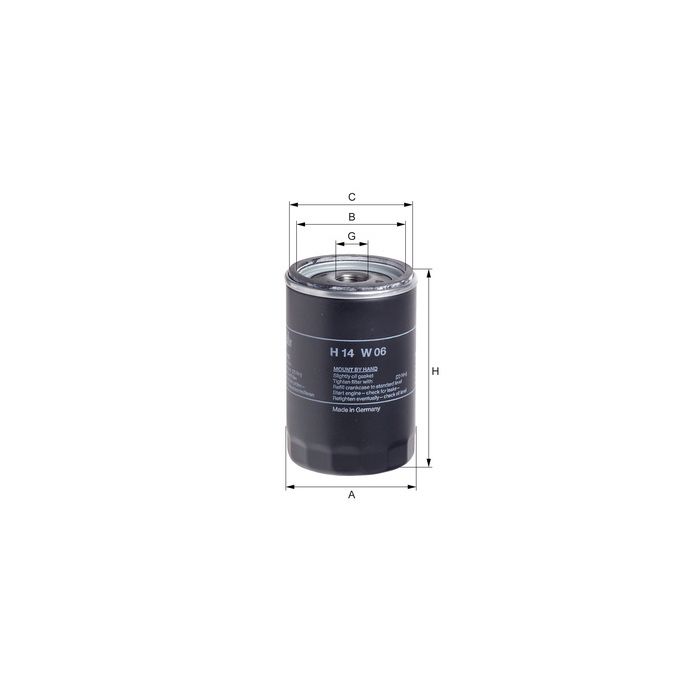 [H14W06]Hengst filter(OE#-102-184-00-01) (H14W06)