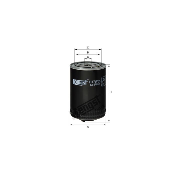 H17W05]Hengst filter(OE#-1257492) (H17W05)
