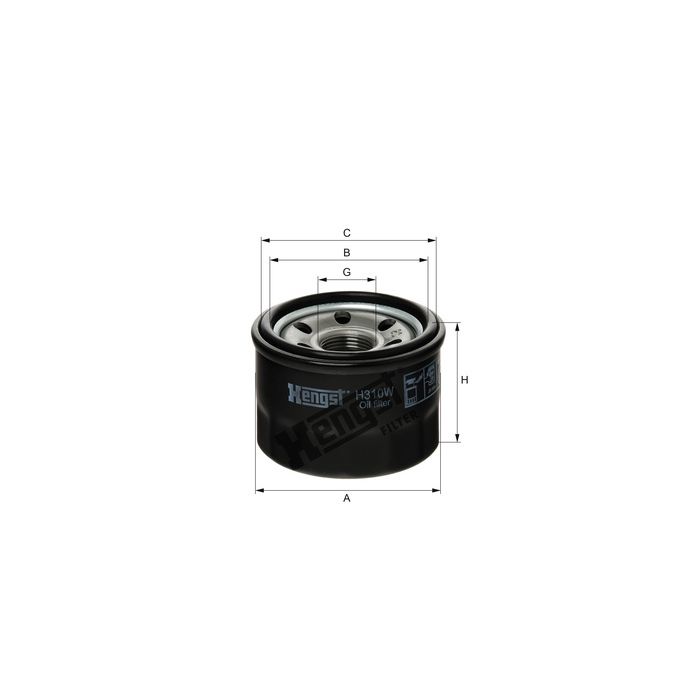[H310W]Hengst filter(OE#-A-132-180-01-10) (H310W)