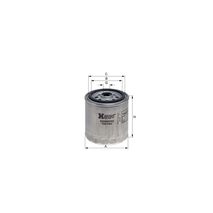 [H35WK02-D87]Hengst filter(OE#-001-092-14-52) (H35WK02-D87)