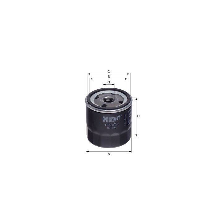 H90W03]Hengst filter(OE#-450-2696) (H90W03)