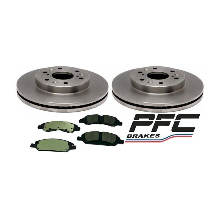 [343.085.1194]Performance Friction Carbon Metallic brake pads and rotor package.