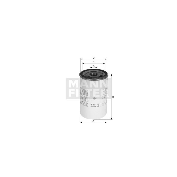 [LB-1374/4]Mann and Hummel Compressed air-oil separation filter