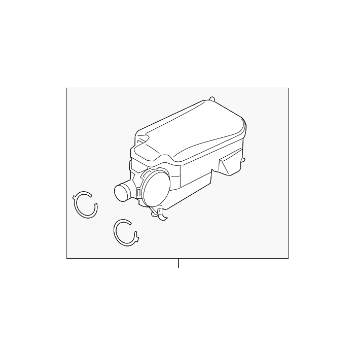 [FC3Z-6A785-C]2011-12 Ford F250-F550 6.7L diesel separator/crankcase vent valve