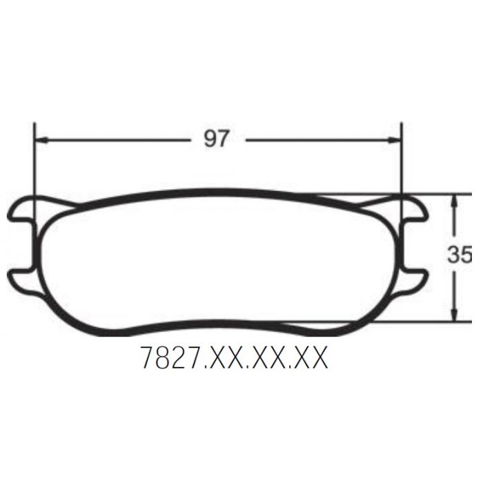 [7827.01.20.34]Performance Friction pfc zr20(284/313mm)- zr24(284mm) caliper racing brake pads