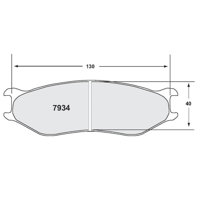 [7934.14.19.44]Performance Friction pfc zr34 caliper racing brake pads