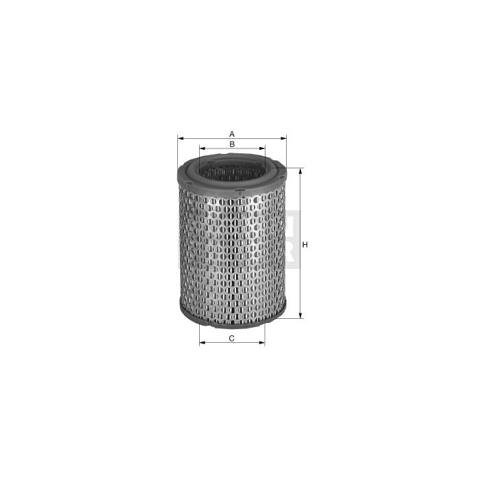 [C-1369]Mann-Filter European Air Filter Element(SI - Industrial Heavy truck and Bus/Off-Highway)