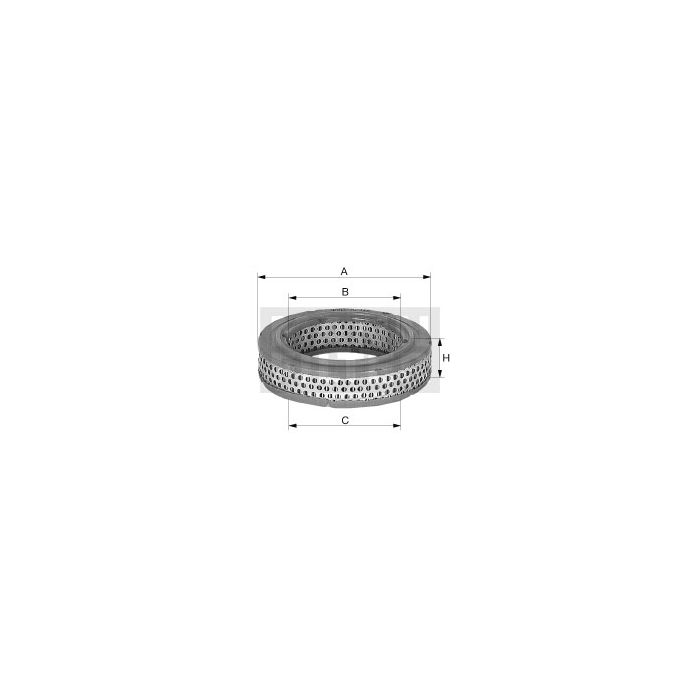 [C-2178]Mann-Filter Industrial Air Filter Element(Case-International Off-Highway K-922630)