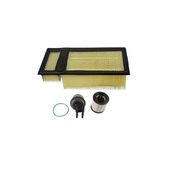 [fd-4615/FA1902]2011-2016 Ford 6.7 liter Powerstroke turbo diesel Motorcraft fuel/water filter kit(2 filters) and air filter.