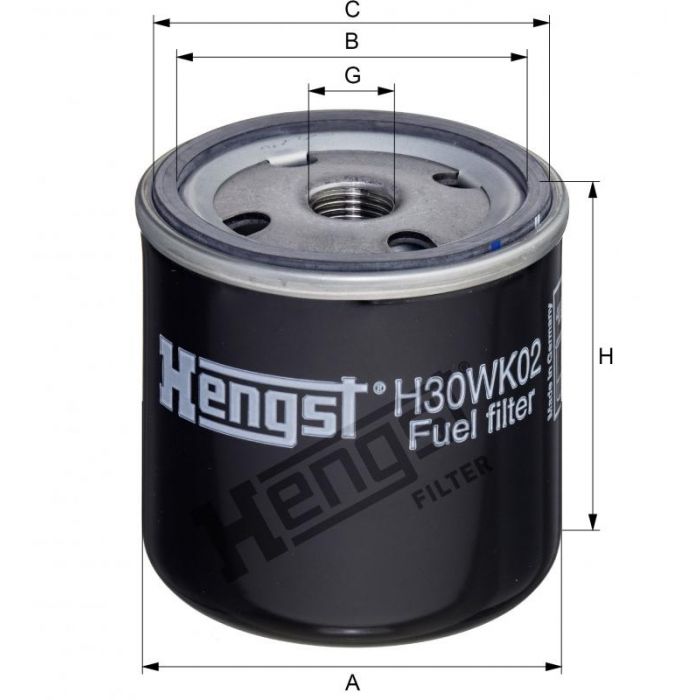 [H30WK02]Hengst filter(OE#-)
