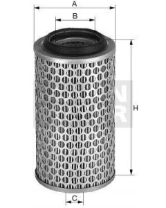[C-40-1460/1]Mann-Filter European Air Filter Element(Industrial- Several Heavy truck and Bus/Off-Highway Several)