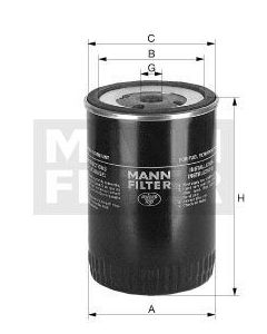 [WDK-11-102/10]Mann-Filter European HP Spin-on Fuel Filter(SI - Industrial Heavy truck and Bus/Off-Highway ) (WDK-11-102/10)
