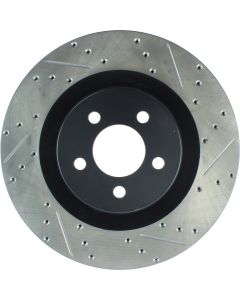 [127.63063L]StopTech Sport Drilled & Slotted Rotor, Left