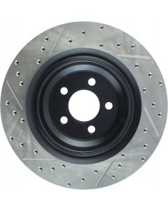 [127.63064L]StopTech Sport Drilled & Slotted Rotor, Left
