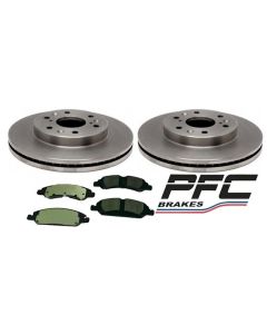 [343.085.1194]Performance Friction Carbon Metallic brake pads and rotor package.