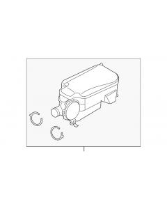 [FC3Z-6A785-C]2011-12 Ford F250-F550 6.7L diesel separator/crankcase vent valve