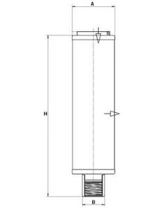 [LE-2003(4900055121)]Mann and Hummel Compressed air-oil separation