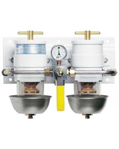 [75500MAX30]Parker Racor MAX-DUAL FF/WS-ROTARY VALVE