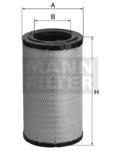 [C-21-560]Mann-Filter European Air Filter Element(SI - Industrial Heavy truck and Bus/Off-Highway ) 