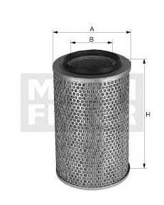 [C-31-1256/1]Mann-Filter European Air Filter Element(SI - Industrial Heavy truck and Bus/Off-Highway )