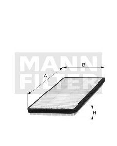 [CU-2136]Mann-Filter European Cabin Filter(SI - Industrial Heavy truck and Bus/Off-Highway )