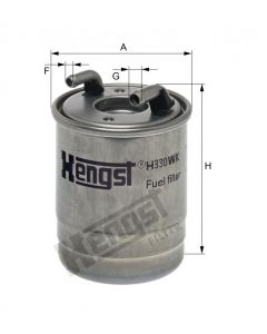 [H330WK]Hengst fuel filter(OE#-6420902252)