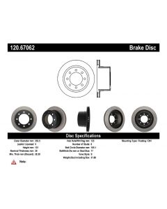 [120.67062]Centric Premium Brake Rotor