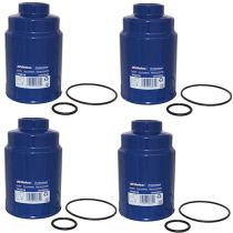[TP-3018(19431541)X4]2001-2016Chevy/Gmc 6.6 liter Duramx diesel Ac Delco fuel filter(19431541)-4pack