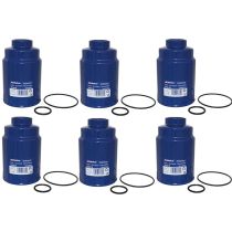 [TP-3018(19431541)]2001-2016 Chevy/Gmc 6.6 liter Duramax diesel Ac Delco fuel filters-6 pack