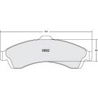 [0882.20]Performance Friction Carbon Metallic brake pads.FMSI(D882)(old pfc #8824)