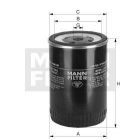 [WK-9140]Mann-Filter Industrial Spin-on Fuel Filter(John Deere Off-Highway AT 279824)