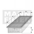 [C-55-102]Mann-Filter European Air Filter Element(SI - Industrial Heavy truck and Bus/Off-Highway ) 