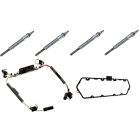 [F81Z-6584-AA--CM4884--ZD11(x4)]Ford/Motorcraft Ford 7.3L Powerstroke diesel glow plugs,wiring harness and valve cover gaskets