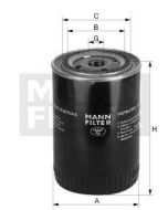 [W-719/4]Mann-Filter European Spin-on Oil Filter(Industrial- Several Heavy truck and Bus/Off-Highway S-62427)