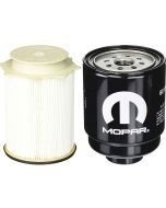[68157291AA--68197867AB]2013-18 Ram 6.7l Cummins oem Mopar fuel filter Kit(Contains both fuel fitlers)